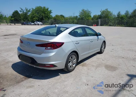 2019 Hyundai Elantra Sel from USA, damaged, VIN 5NPD84LF1KH493940